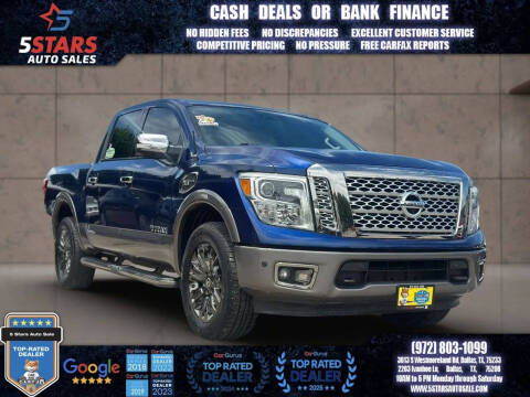 2017 Nissan Titan Platinum Reserve