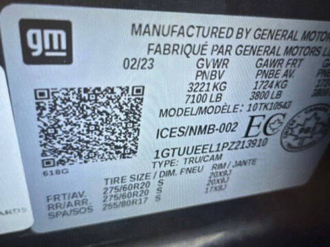 2023 GMC Sierra 1500
