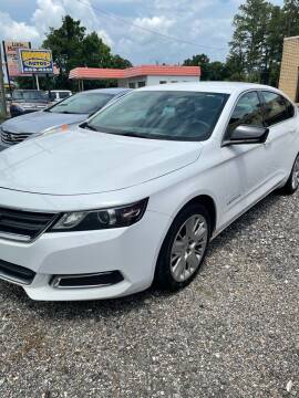 2016 Chevrolet Impala for sale at MOORE'S AUTOS LLC in Florence SC