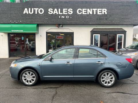 2012 Lincoln MKZ for sale at Auto Sales Center Inc in Holyoke MA