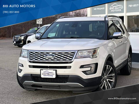 2017 Ford Explorer Platinum