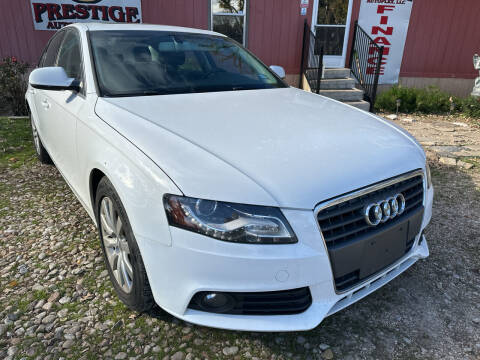 2012 Audi A4 for sale at PRESTIGE AUTOPLEX LLC in Austin TX