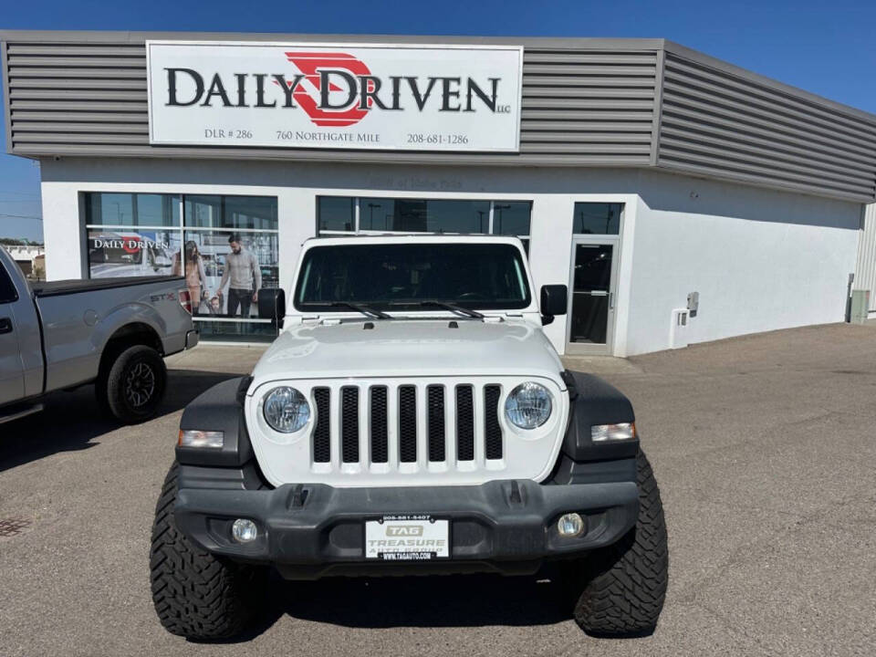 2020 Jeep Wrangler Unlimited for sale at Daily Driven LLC in Idaho Falls, ID