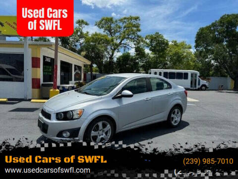 2016 Chevrolet Sonic for sale at Used Cars of SWFL in Fort Myers FL