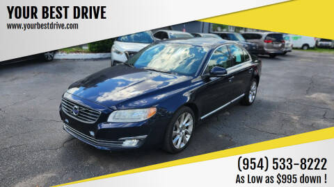 2016 Volvo S80 for sale at YOUR BEST DRIVE in Oakland Park FL