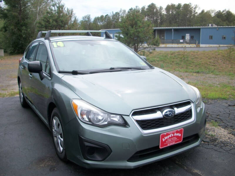 2014 Subaru Impreza for sale at Lloyds Auto Sales & SVC in Sanford ME