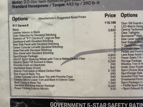 2021 Porsche 911 Carrera S