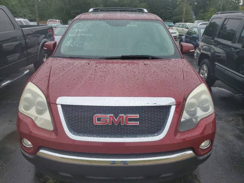 2008 GMC Acadia for sale at All State Auto Sales, INC in Kentwood MI