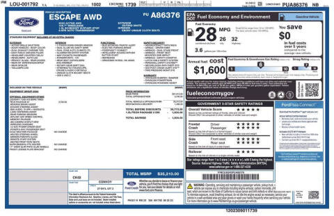 2023 Ford Escape Active