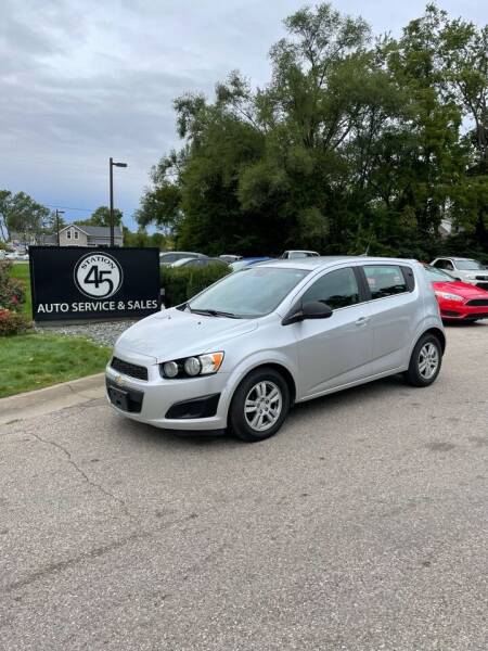 2013 Chevrolet Sonic for sale at Station 45 AUTO REPAIR AND AUTO SALES in Allendale MI