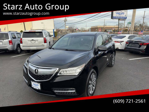 2016 Acura MDX for sale at Starz Auto Group in Riverside NJ