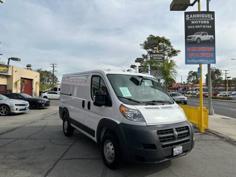 2017 RAM ProMaster for sale at Sanmiguel Motors in South Gate CA
