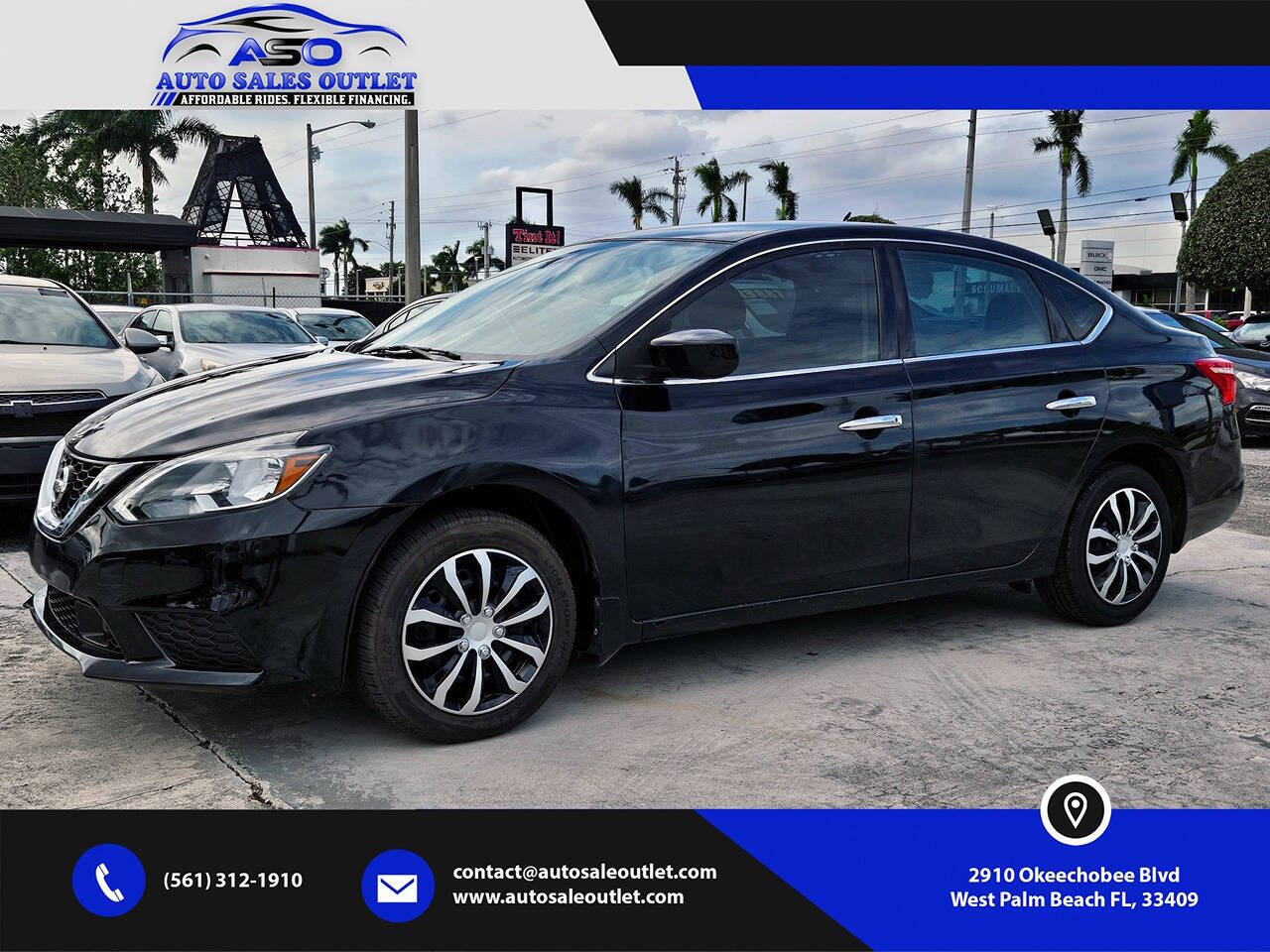 2019 Nissan Sentra for sale at Auto Sales Outlet in West Palm Beach, FL