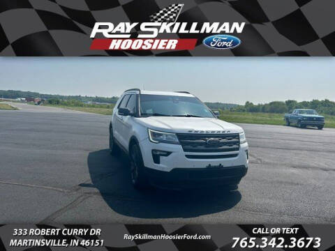 2018 Ford Explorer for sale at Ray Skillman Hoosier Ford in Martinsville IN
