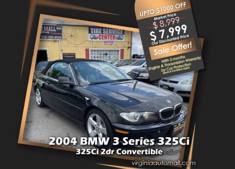 2004 BMW 3 Series for sale at Virginia Auto Mall in Woodford VA