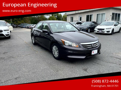 2011 Honda Accord for sale at European Engineering in Framingham MA