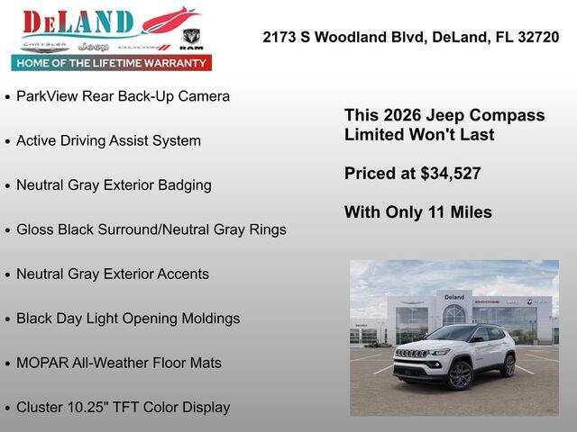 2026 Jeep Compass Limited