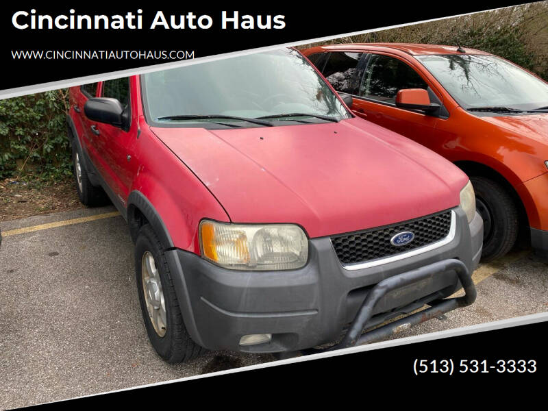 2002 Ford Escape for sale at Cincinnati Auto Haus in Cincinnati OH
