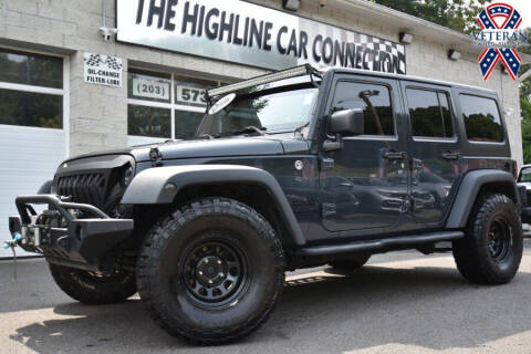 2016 Jeep Wrangler Unlimited for sale at The Highline Car Connection in Waterbury CT
