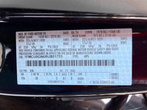 2024 Ford Escape Active