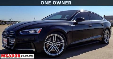 2019 Audi A5 Sportback for sale at Meador Dodge Chrysler Jeep RAM in Fort Worth TX
