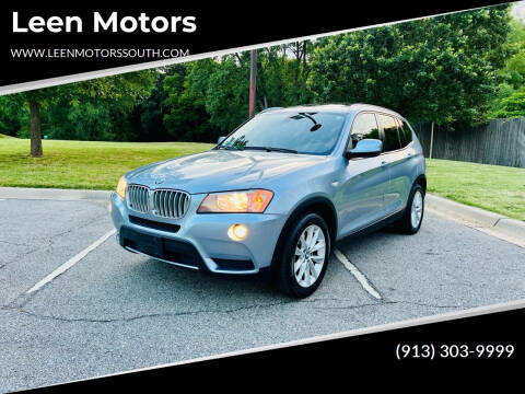 2013 BMW X3 for sale at Leen Motors in Merriam KS