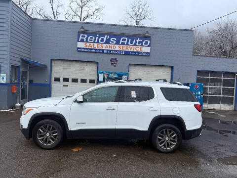 2018 GMC Acadia for sale at Reid's Auto Sales & Service in Emporium PA