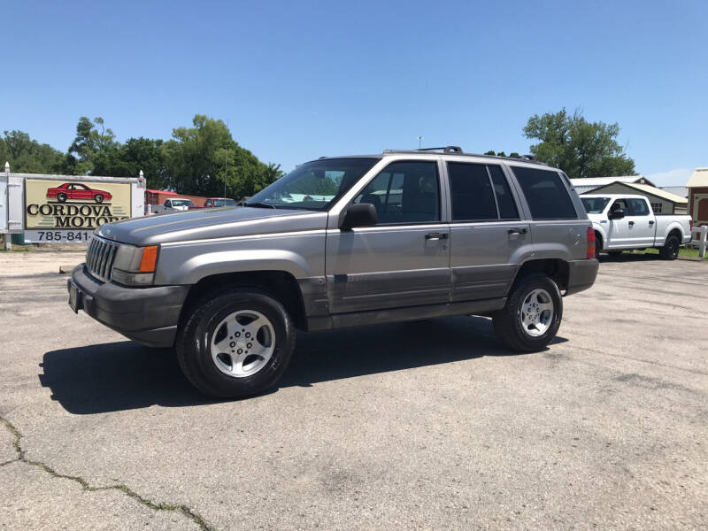1998 Jeep Grand Cherokee for sale at Cordova Motors in Lawrence KS