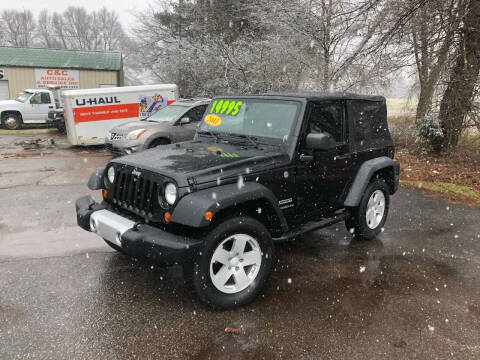 2011 Jeep Wrangler for sale at C & C Auto Sales & Service Inc in Lyman SC