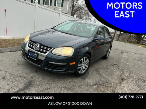 2008 Volkswagen Jetta for sale at MOTORS EAST in Cumberland RI