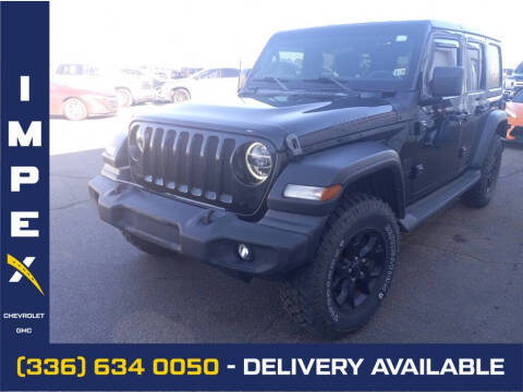 2020 Jeep Wrangler Unlimited for sale at Impex Chevrolet GMC in Reidsville NC