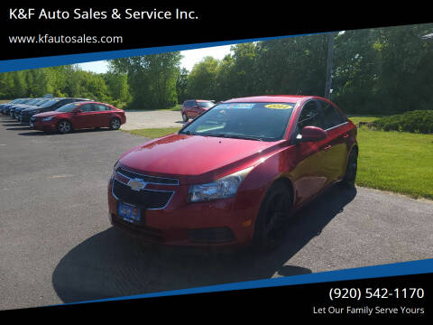 2011 Chevrolet Cruze for sale at K&F Auto Sales & Service Inc. in Jefferson WI