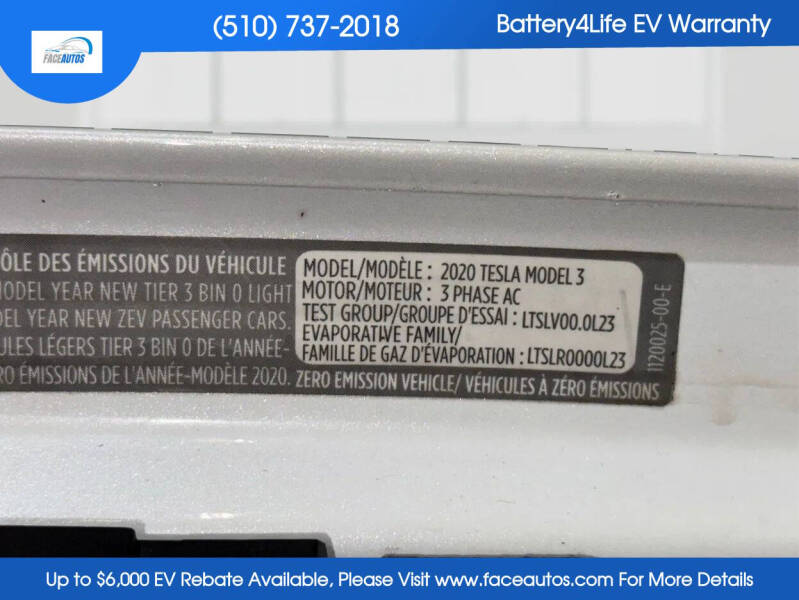 2020 Tesla Model 3 Long Range