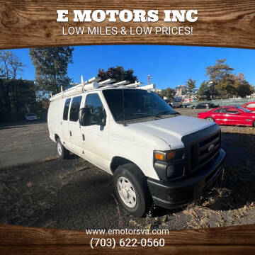2012 Ford E-Series for sale at E Motors INC in Vienna VA