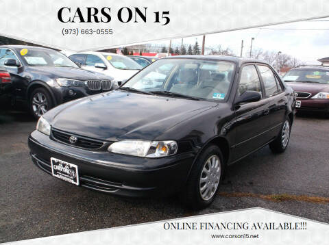 1998 Toyota Corolla for sale at Cars On 15 in Lake Hopatcong NJ