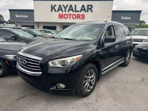 2014 Infiniti QX60 for sale at KAYALAR MOTORS in Houston TX