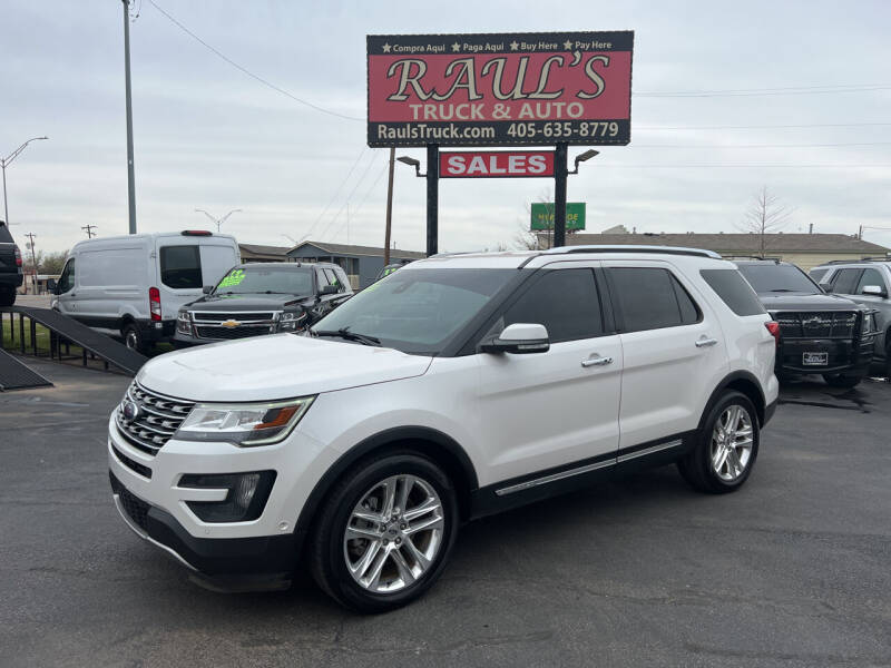 2016 Ford Explorer for sale at RAUL'S TRUCK & AUTO SALES, INC in Oklahoma City OK
