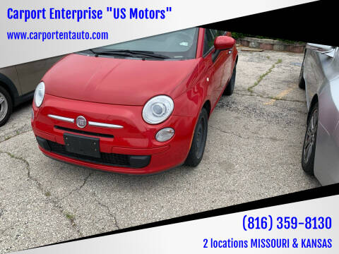 2012 FIAT 500 for sale at Carport Enterprise "US Motors" in Kansas City MO