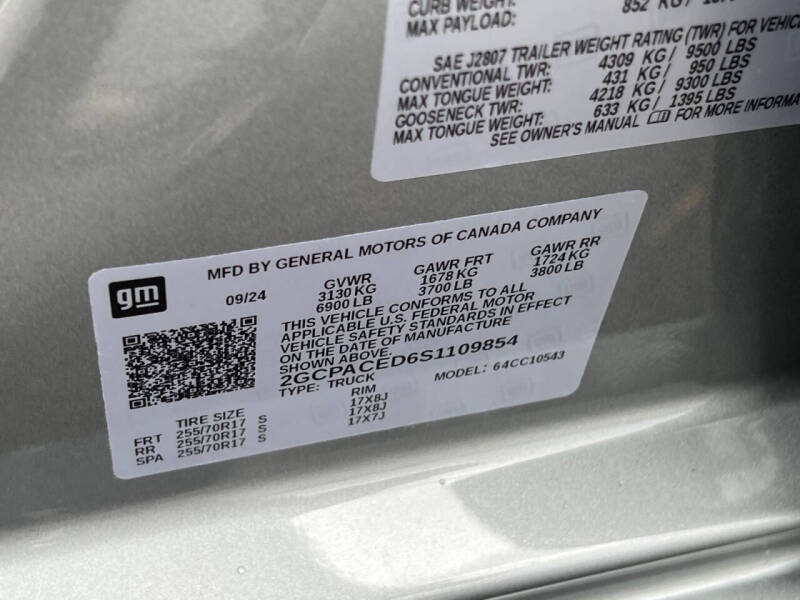 2025 Chevrolet Silverado 1500