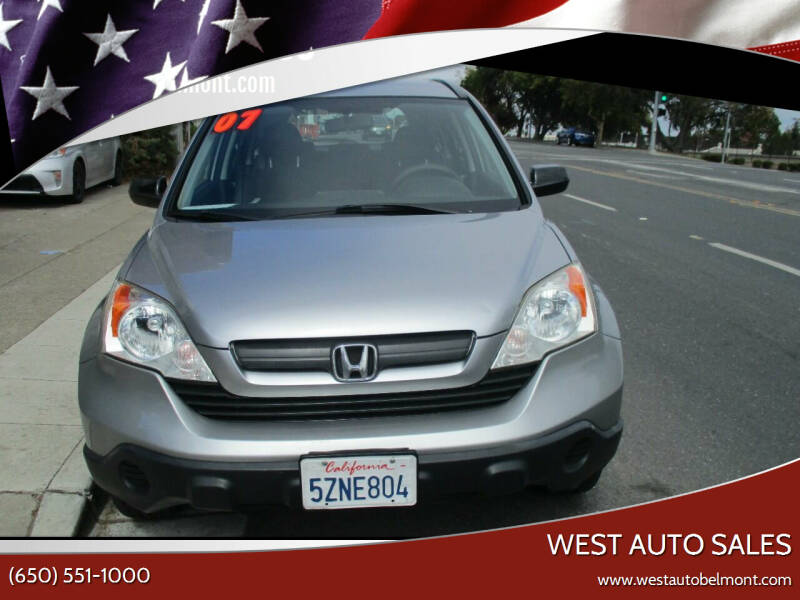 2007 Honda CR-V for sale at West Auto Sales in Belmont CA