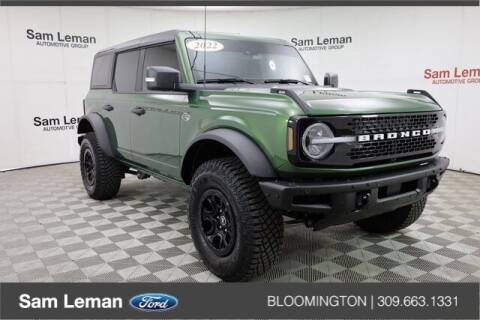 2022 Ford Bronco for sale at Sam Leman Ford in Bloomington IL