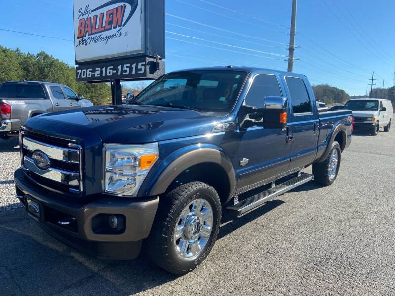 2015 Ford F-250 Super Duty for sale at Billy Ballew Motorsports in Dawsonville GA
