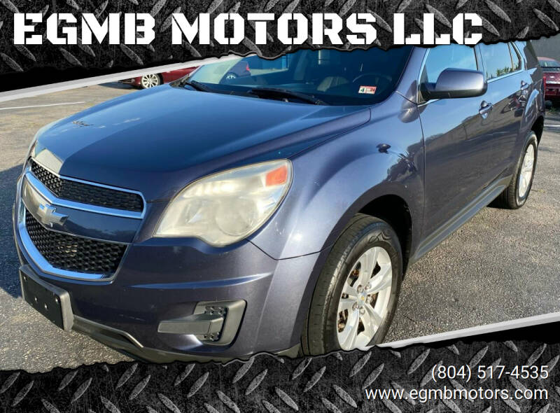 2013 Chevrolet Equinox for sale at EGMB MOTORS in Midlothian VA