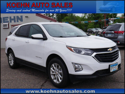 2019 Chevrolet Equinox for sale at Koehn Auto Sales in Lindstrom MN