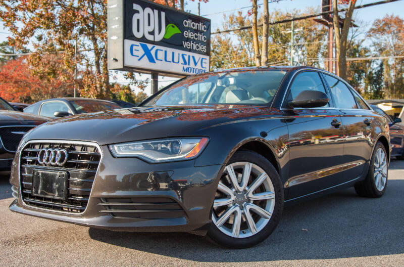 2014 Audi A6 for sale at EXCLUSIVE MOTORS in Virginia Beach VA