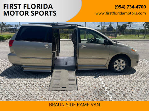 2010 Toyota Sienna for sale at FIRST FLORIDA MOTOR SPORTS in Pompano Beach FL
