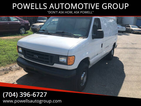 2006 Ford E-Series Cargo for sale at POWELLS AUTOMOTIVE GROUP in Gastonia NC