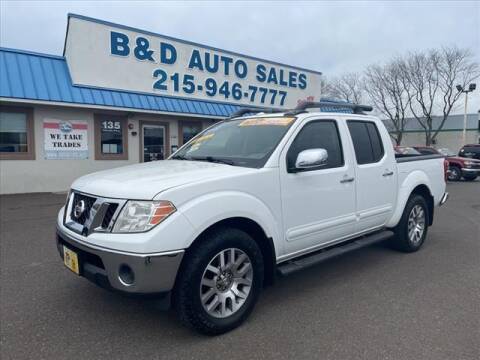 2012 Nissan Frontier for sale at B & D Auto Sales Inc. in Fairless Hills PA