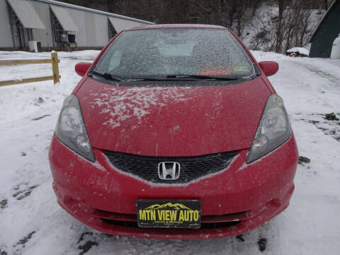 2013 Honda Fit for sale at MOUNTAIN VIEW AUTO in Lyndonville VT