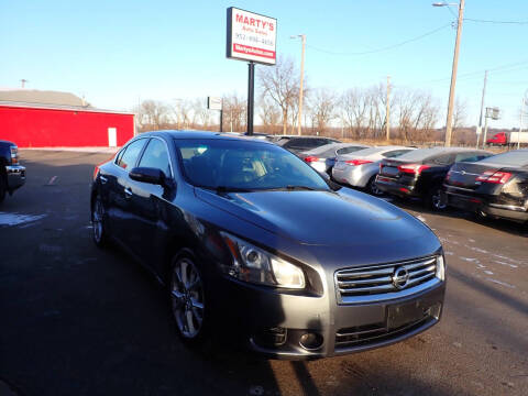 2014 Nissan Maxima for sale at Marty's Auto Sales in Savage MN